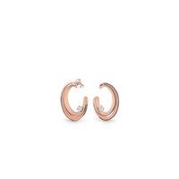 Pendientes Annamaria Cammilli Mujer Uno in Oro rosa Diamante 0.2 Ct GOR2778P - GOR2778P